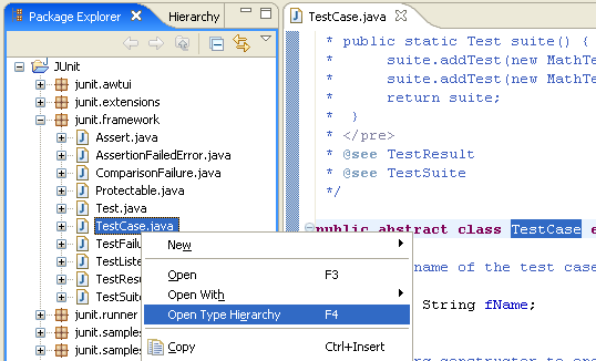 Context menu