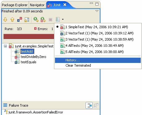 JUnit History