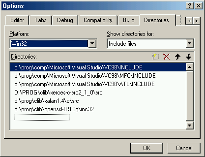 Include Directories